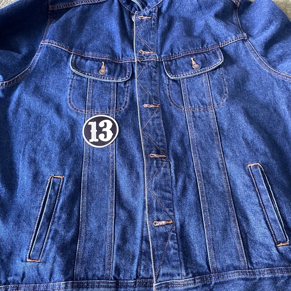 Wrangler Spade Skull Hat Ace patch jacket - Picture 5 of 6